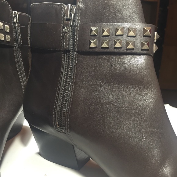 [Franco Sarto] ankle boots gray cute studs 6 1/2 - Picture 4 of 8